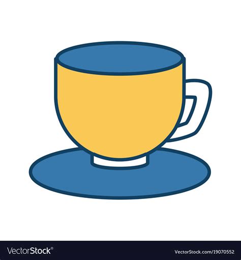 Coffee cup drink Royalty Free Vector Image - VectorStock