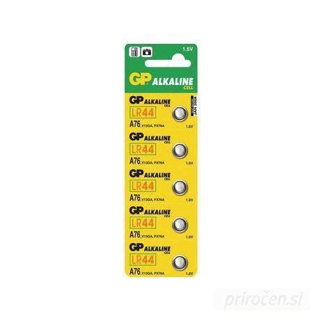 GP baterija LR44 (A76), 5 kos | PRIROCEN.SI | Reviews on Judge.me
