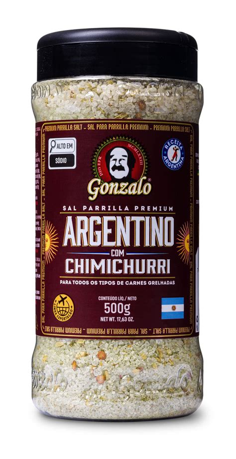 Mania De Fogo Sal De Parrilla Argentino Chimichurri G