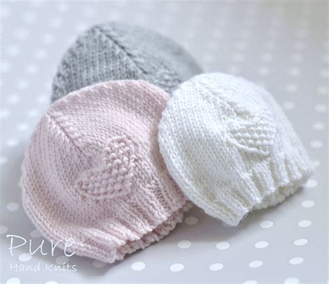 Easy Preemie And Baby Hat Knitting Pattern