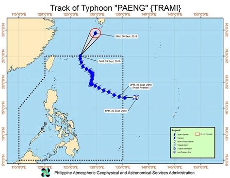 Typhoon Paeng exits the PAR; maintains strength, course | GMA News Online