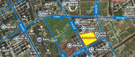 南通｜上新！如皋城南街道挂牌1宗优质宅地 占地966亩 起拍楼面价5000元㎡地块km中南