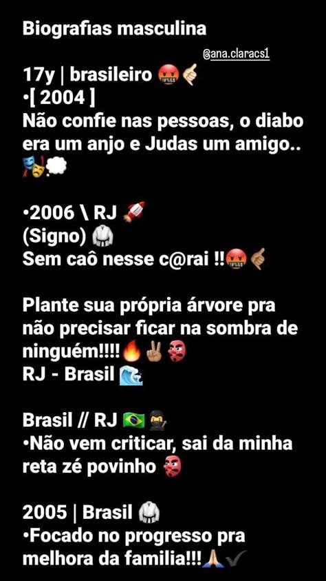Nome Para Colocar No Instagram Masculino - Melhores Bios Para Instagram Masculino