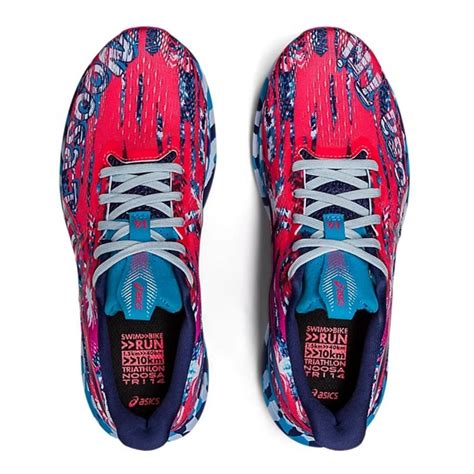 Asics รองเท้าวิ่งผู้หญิง Noosa Tri 14 Diva Pinkindigo Blue