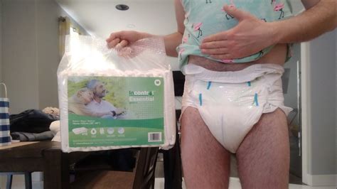 Incontrol Essential Adult Diaper Review Youtube