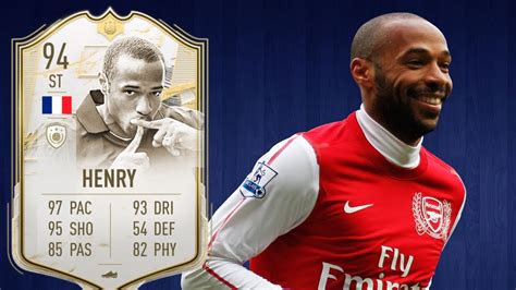 Fifa 21 Thierry Henry 94 Prime Icon Moment Player Review Youtube