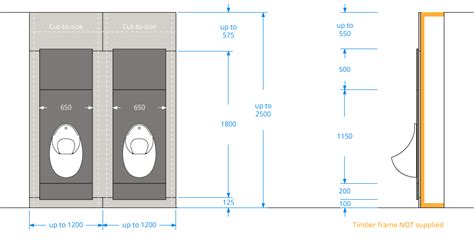 Urinal Ips Panel Pack Express Delivery • Urinal Panels By Cubicle Store