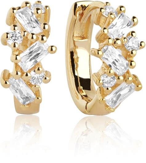 Sif Jakobs Jewellery Antella Oorring Earrings Sj E Cz Yg Bol