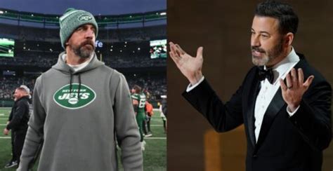 Jimmy Kimmel Threatens To Sue Soft Brained Wacko Aaron Rodgers Sports