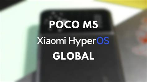 POCO M5 Aktualizacja HyperOS Global I Androida 14