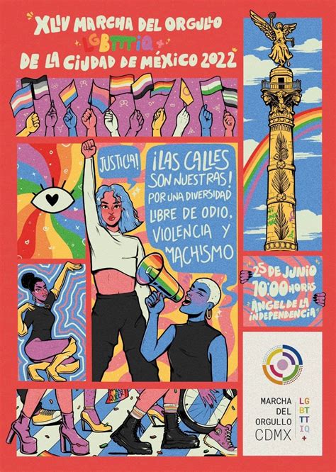 Presentan El Cartel Oficial De La Marcha Del Orgullo Lgbtiq Reporte