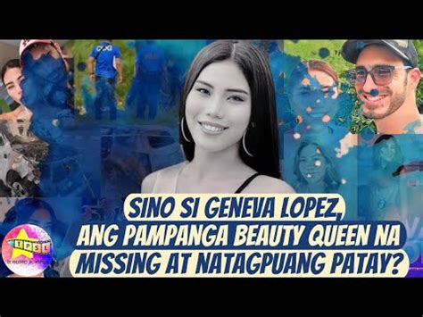 Sino Si Geneva Lopez Ang Pampanga Beauty Queen Na Missing At