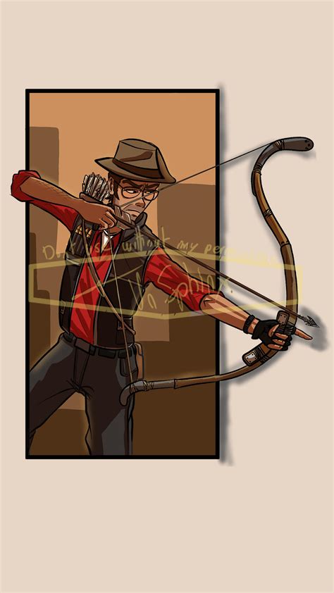 [Fanart] Sniper Huntsman : r/tf2