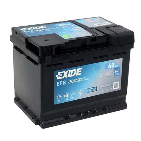 Exide EL600 EFB 60Ah 640A - günstig online bestellen!
