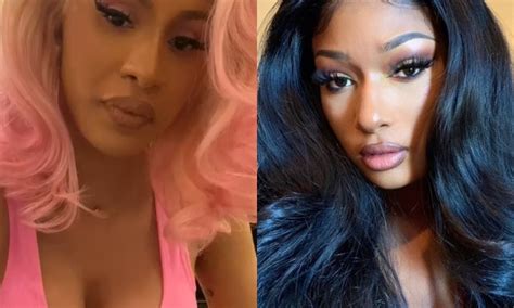 Alert Nicki Minaj Megan Thee Stallion Says Cardi B Is The Only Girl