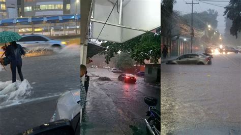 VIDEOS Lluvias Causan Inundaciones Y Estragos En Calles De Tegucigalpa