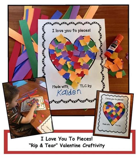 I Love You To Pieces Craftivity Grandparents Day Crafts