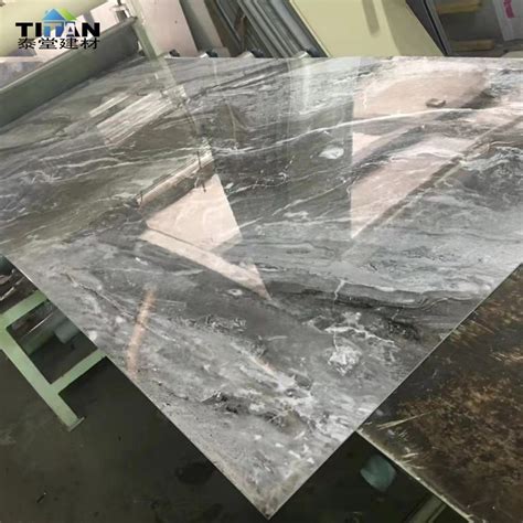 D Uv Pvc Marble Sheet Wall Pvc Marble White Laminas Marmol X