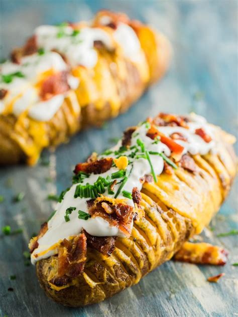 Loaded Hasselback Potatoes - Dad With A Pan