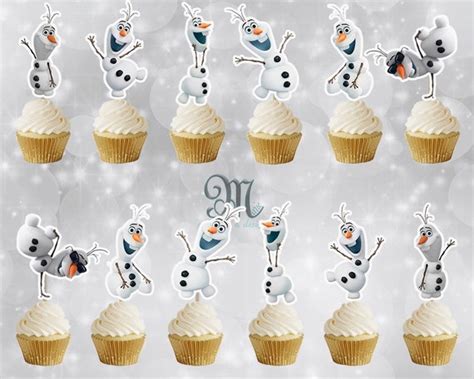 Frozen Olaf Cupcake Cake