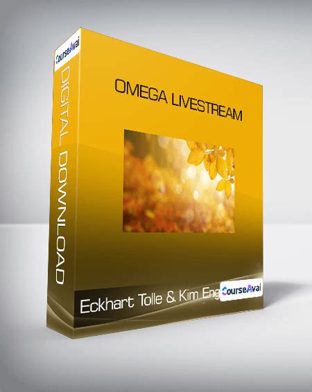 Eckhart Tolle & Kim Eng - Omega Livestream - WSO.lib