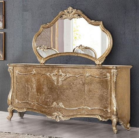 Casa Padrino Luxus Barock M Bel Set Antik Gold Barock Sideboard Mit