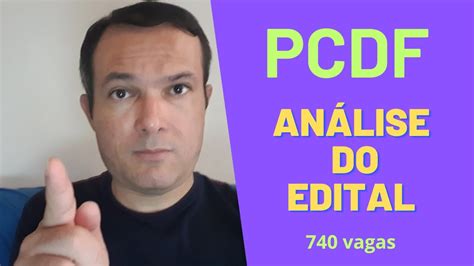 Concurso PCDF Administrativo Análise do edital SEM ENROLAÇÃO 740