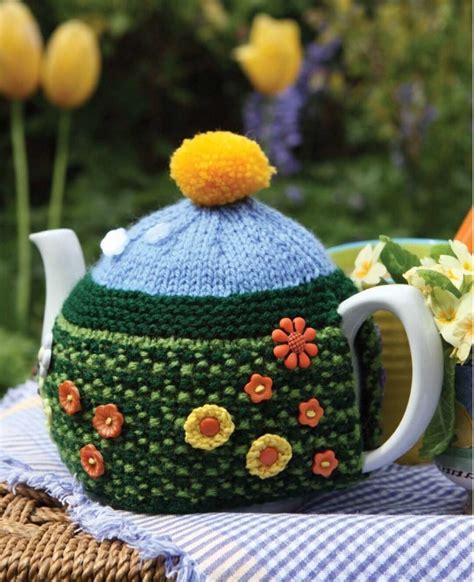 STUNNING Vintage Tea Cosy Knitting Pattern Knit Decor Country Table Pdf Instant Download Thread ...