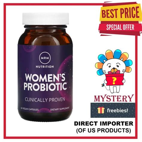 Mrm Womens Probiotic 60 Vegan Capsules Lazada Ph