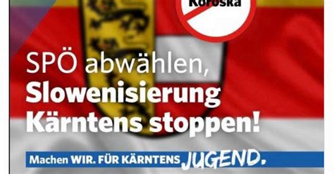 Kärntner Slowenen SVP verurteilt Freiheitliche