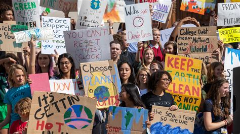 Climate Protest Earth Strike Takes To The Street For 2nd Friday