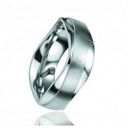 Bague Alliance Breuning En Argent Massif Pour Homme Mod Le Nemesis