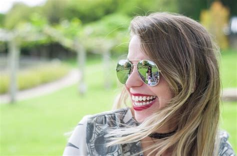 Premium Photo Happy Blonde Woman Laughing