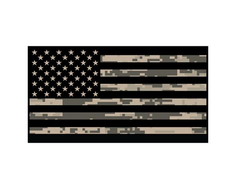 Digital Camo American Flag