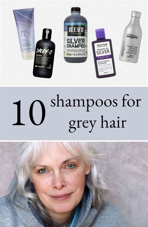 Shampoo For Grey Hair Grey Hair Care Shampoo For Gray Hair Brighten Gray Hair