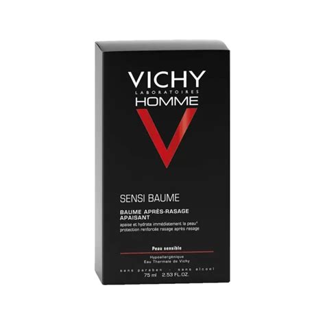 VICHY HOMME Sensi Baume After Shave Balm 75ml Pharmacy1