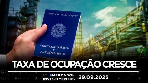 ICL MERCADO E INVESTIMENTOS 29 09 23 DESEMPREGO CHEGA AO MENOR