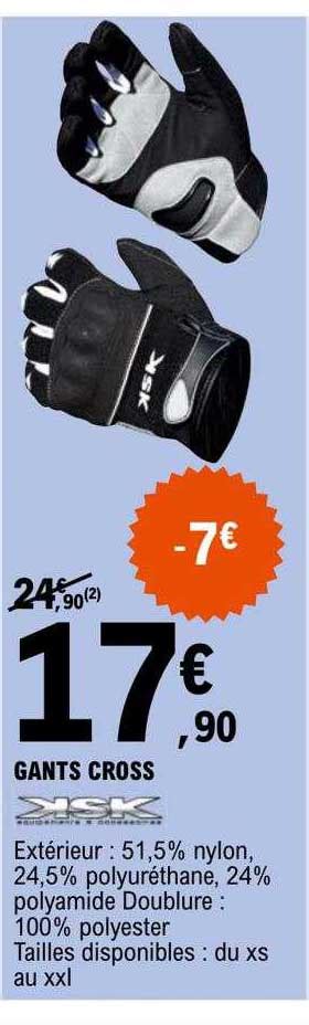 Promo Gants Gross Chez E Leclerc ICatalogue Fr