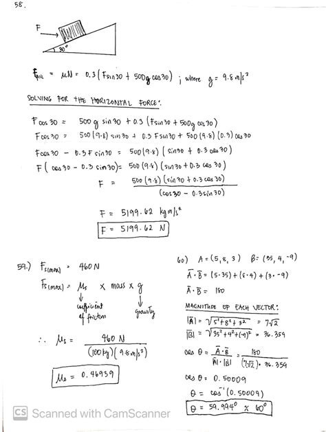 Solved A Kg Block Is Resting On A Degree Inclined Plane