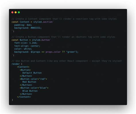 Enhance Css For Styling React Components Using Styled Component