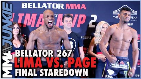 Bellator 267: Douglas Lima vs. Michael Page final staredown - YouTube