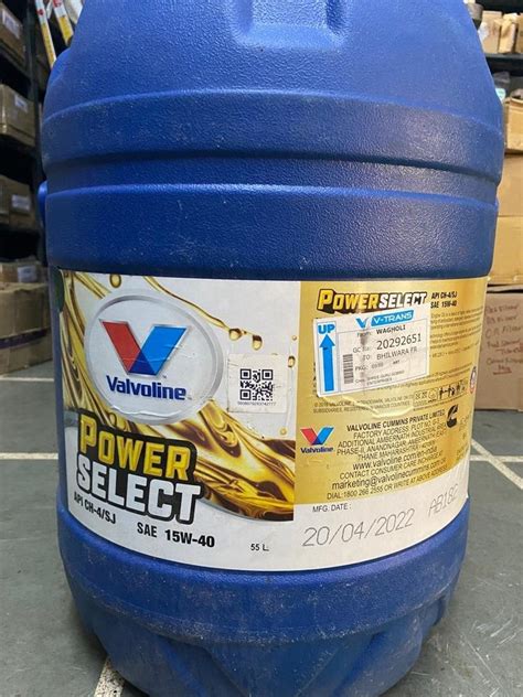 15W40 Valvoline Power Select At Rs 4000 Barrel In Jaipur ID 26736895255