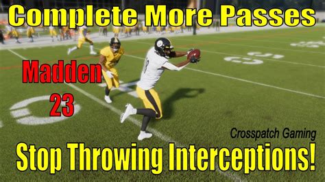 Madden 23 How To Stop Throwing Interceptions And Complete More Passes On All Madden Difficulty