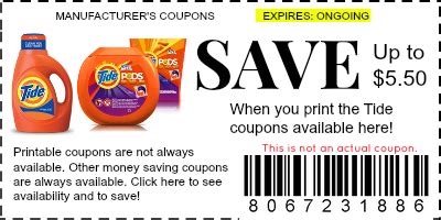 Printable Coupons