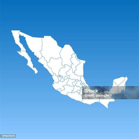 Map Of Mexico Stock Illustration Download Image Now Cartography Computer Graphic Country