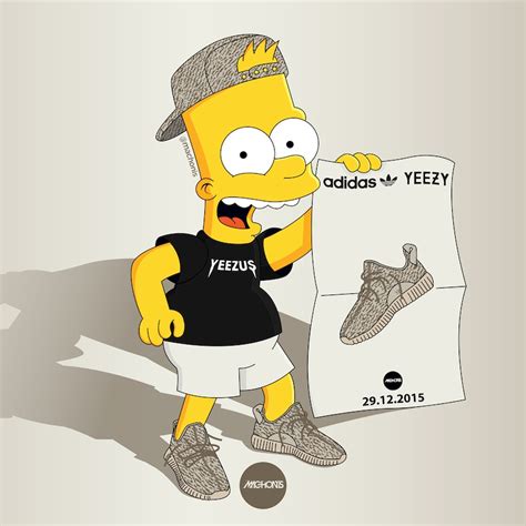 The Simpsons Illustrated As Sneakerheads By Olga Wójcik