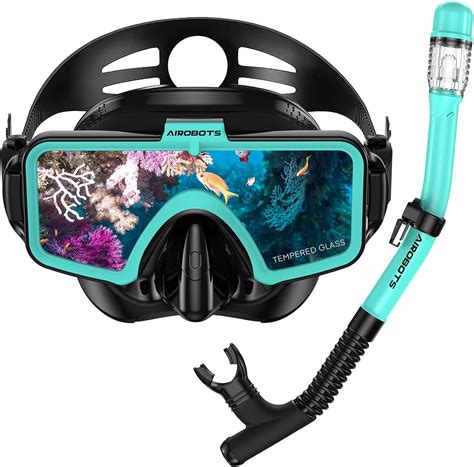 Airobots Maschera Da Snorkeling Per Adulti Kit Snorkeling Adulti