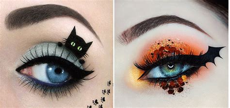 Spooky Halloween Eyeliner Looks To Try In 2023| Halloween Eye Makeup ...