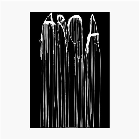 "Arca Merch Arca White Logo" Photographic Print for Sale by MorinoMiya ...