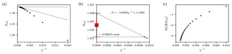 Extrapolation Of The Entanglement Entropy Svn In The Limit For